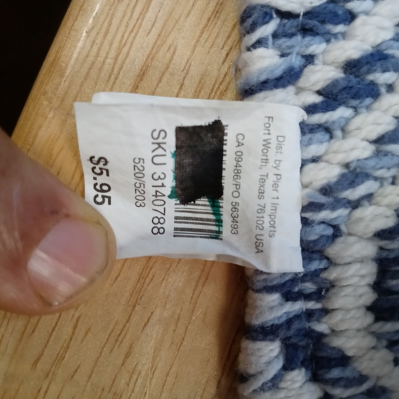 🍱🍾🎊 3 - PIER 1 IMPORTS TABLE MATS🎉SIZE 12"×18", NICE THICK VINTAGE🥖🍕MATS. - Picture 3 of 11